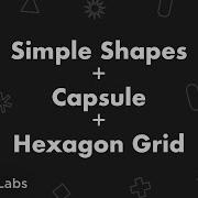 Simple Shapes 2 0 Capsule Hexagon Grid SideFX Labs