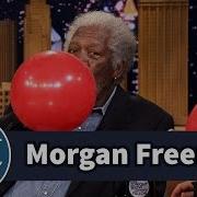 Morgan Freeman Chats With Jimmy While Sucking Helium