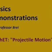 PhET Projectiles