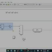 Solving High Order Polynomial Using Simulink