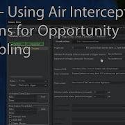C MO Using Air Intercept Missions For Opportunity Scrambling