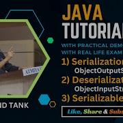 39 Java Tutorial OOP Basics Serialization And Deserialization Anand Tank