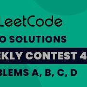 Leetcode Weekly Contest 483 Video Solutions A To D By Suvrat TLE Eliminators