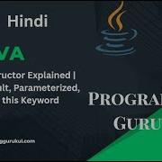 Lec 17Java Constructor Explained Types Default Parameterized Copy This Keyword