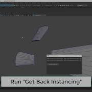 Get Back Instancing Maya Script Video Demo