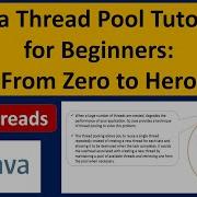 Java Thread Pool Tutorial For Beginners From Zero To Hero Java Thread Pool Java Threads