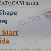 VisualCAD CAM 2022 True Shape Nesting Quick Start