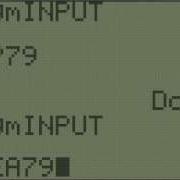 TI 83 84 Programming Input