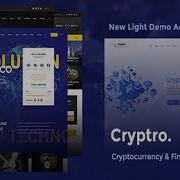Cryptro Cryptocurrency Blockchain Bitcoin Financial Technology WordPress Theme Themeforest