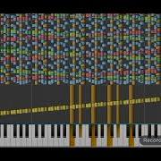 Sheet Music Boss Rush C IMPOSSIBLE PIANO REMIX Black MIDI