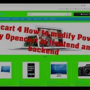Opencart 4 Changes The Powered By Both Frontend And Backend Modification