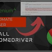 SELENIUM How To INSTALL CHROME DRIVER Automate Browser With Selenium 1