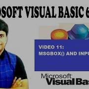 Video 11 Built In Function Msgbox And Inputbox