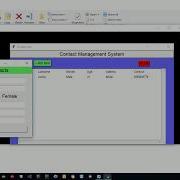 Contact Management System In Python