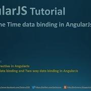 Part 9 One Time Data Binding In AngularJs