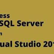 Connecting MySQL To Visual Studio 2019