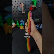 3D Printed RAINBOW Slinky Snake