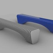 Parametric Bench Paarametrik Skameyka Grasshopperda Rhino