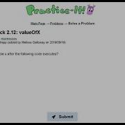 Java Practice It Primitive Data And Definite Loops Self Check 2 12 ValueOfX