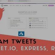 Stream Tweets With Socket Io Express React And Twitter