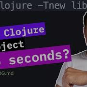 How To Generate Clojure Projects From Templates With Deps New Tool