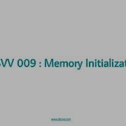 Memory Init Quick Verilog Review Part 1 Verification Concepts SystemVerilog Verification