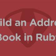 Build An Address Book In Ruby At Treehouse