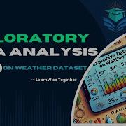 Exploratory Data Analysis EDA On Weather Data Using Python Data Visualization Insights