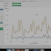 Учебное пособие по Tableau линейные диаграммы