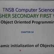 Dynamic Initialization Of Objects In C With Example Part 10 In Tamil A Jaya Mabel Rani