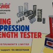 Spring Compression Strength Tester ASTM D695 ASTM A370 ISO 7500 1 ISO 6892 1 IS 1135