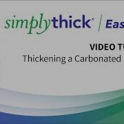 Thickening A Carbonated Beverage