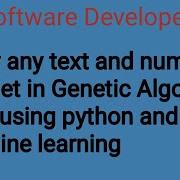 Genetic Algorithm Code Apply Any Data In Genetic Algorithm Code Using Python And Machine Learning