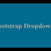 Bootstrap Dropdowns