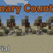 Binary Counter Redstone Tutorial