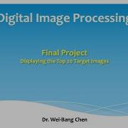 CSCI453 553 Midterm Final Project Displaying The Top 20 Target Images