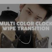 Multicolor Clock Wipe After Effects