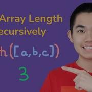 Find The Length Of An Array Or List Using Recursion