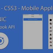 Mobile Development IONIC Facebook API Friendlist AngularJS HTML5 CSS3 Learn Quickly