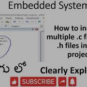 ES TE 36 How To Include Multiple C Files And H Files In One Project