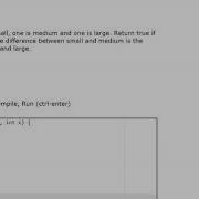 Logic 2 EvenlySpaced Java Tutorial Codingbat Com