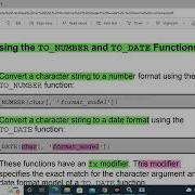 Using Conversion Functions And Conditional Expressions In SQL