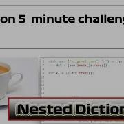 5 Minute Python Challenge Dr Pi Sets A Quick Nested Dictionaries Problem