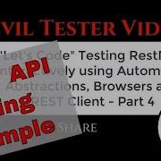 Let S Code Testing RestMud Java JUnit Automation Abstractions Exploratory Testing Part4