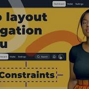Navigation Bar Using Auto Layout And Constraints Figma Crash Course Autolayout Figmatutorial