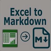 Excel To Markdown NO EXCEL OR OFFICE REQUIRED