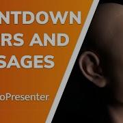 ProPresenter 7 Countdown Timers And Messages