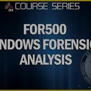 FOR500 Windows Forensics Analysis