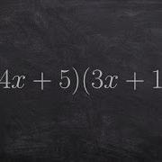 Multiplying Two Binomials Together Using The Box Method Math Tutorial