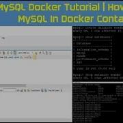 MySQL Docker Tutorial MySQL Docker Setup How To Run MySQL In Docker Container